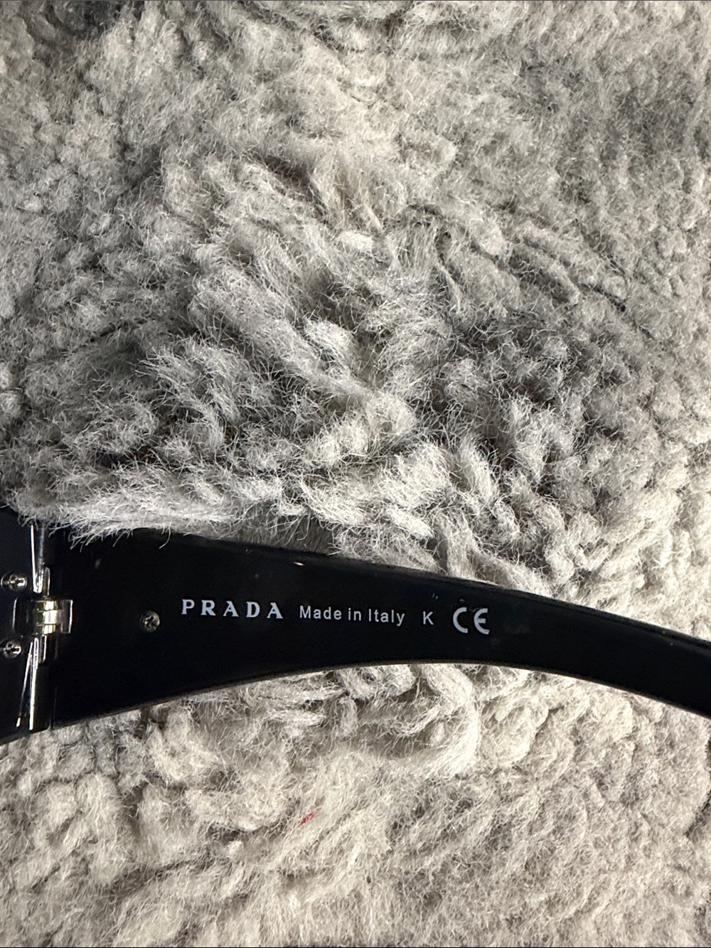 Prada unisex Black/Brown Gradient Shield Sunglasses - Picture 6 of 14